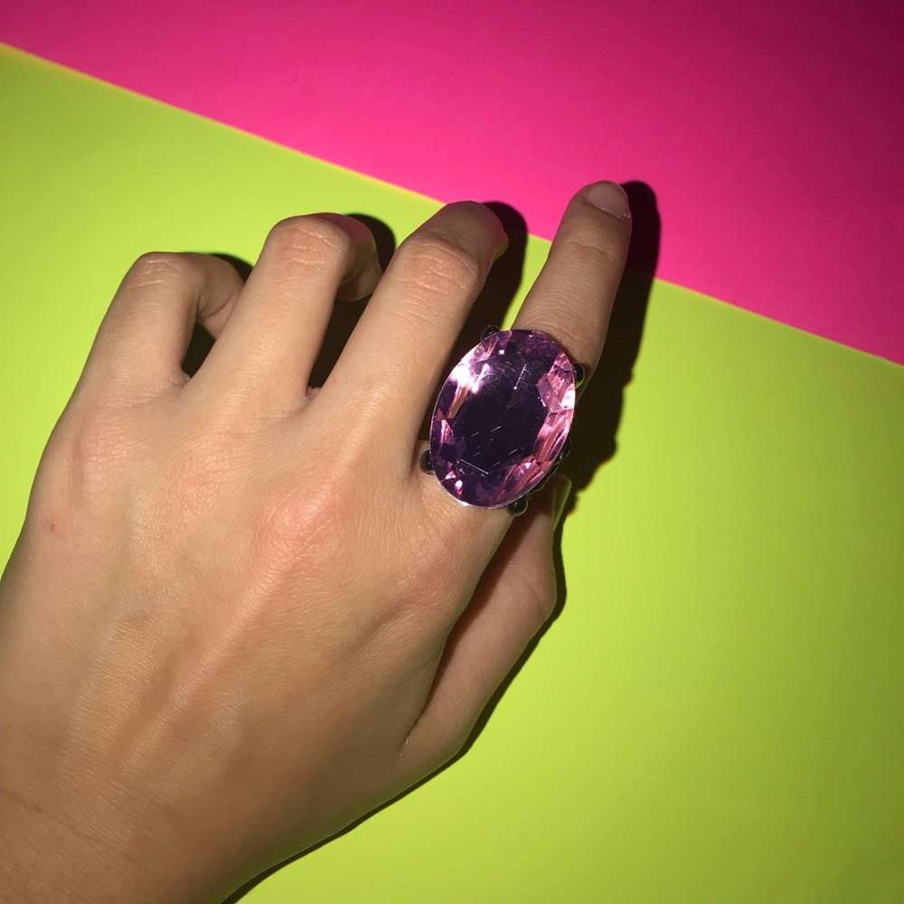 big pink ring
